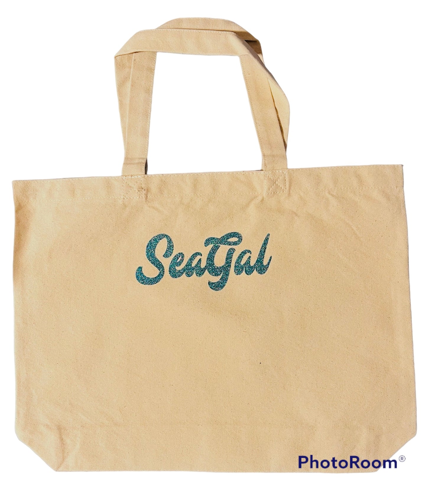 Sea Gal Canvas Totes